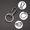 3Pack Metal Keychains Keyring Key Chain Ring Holder Organizer for