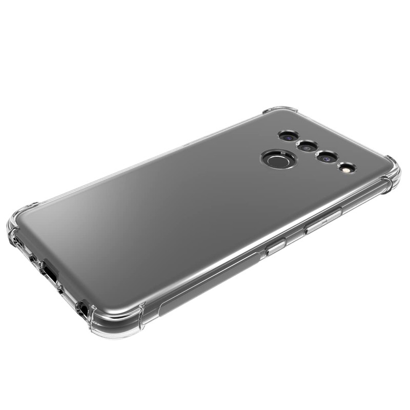 USTIYA Case for LG V50 ThinQ Clear TPU Four Corners