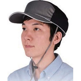 Kiyota KM-1000U Head Guard Mesh Cap Type with Reflective Material, KM-1000U , , , grays,