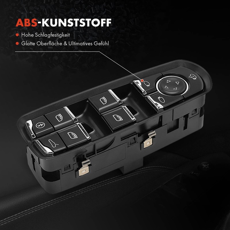 Frankberg Window Regulator Switch Compatible with C.a.y.e.n.n.e 92A SUV 3.0L-4.8L