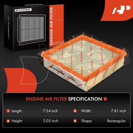 A-Premium 2-PC Engine & Cabin Air Filter with Activated Carbon Compatible with Honda CR-V CRV 1997 1998 1999 2000 2001 2.0L Replace# A1512C, 80291ST3515
