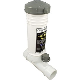 Waterway CLC012-W 2" Slip in-Line Chlorinator Tablet Feeder