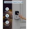 HIDALIFE Keyless Entry Door Lock with Keypad and Handle for