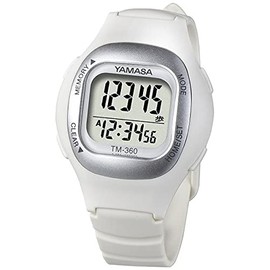 Yamasa Watch Instrument Watch Pedometer (WATCH MANPO) White