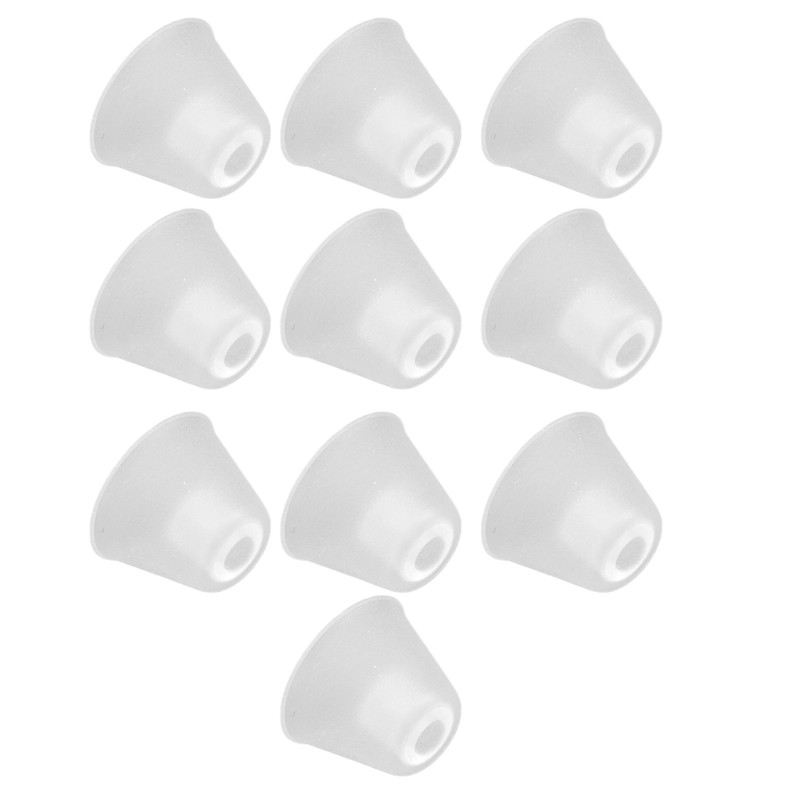 10pcs Replacement Earbud Silicone Cone Shaped Earbud Tips Set for