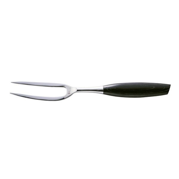 [Nagomi] Forged Carving Fork Black - Made in Seki, Tsubame