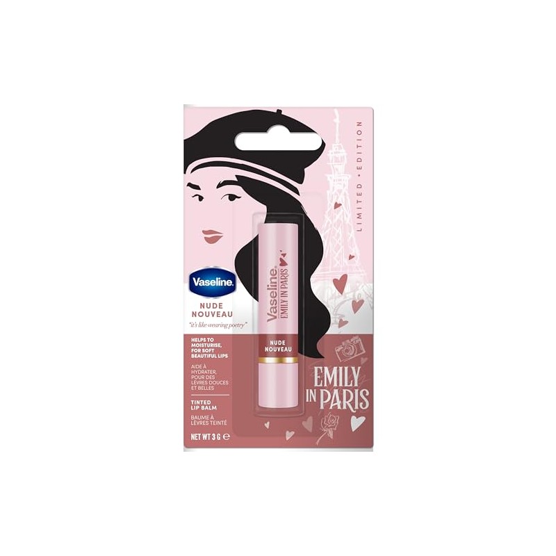 Vaseline Emily in Paris Bálsamo Labial Color Nude, 3.0g
