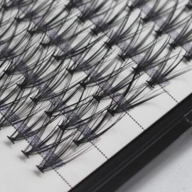 Vayator 200 Bundles 10-12-14mm Mixed Length Mink Eyelash Extension Natural 3D Russian Volume Faux Eyelashes Individual 20D Cluster Lashes Makeup Cilia (8-10-12-14mm Mixed)