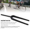 Road Bike Front Fork Carbon Fiber Quick Release Type Flat