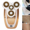 USB Charging Electric Epilator Depilator 360 Degree Rotation Shaver Body