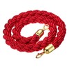 PATIKIL Stanchion Rope, 1.2m/3.9Ft Barrier Rope Twisted Post Ropes for
