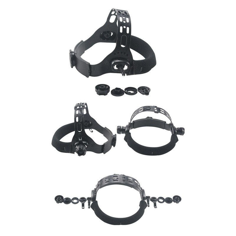 Perfeclan Sweat Absorbing Welding Helmet Headgear Breathable Square Hole Adjustable