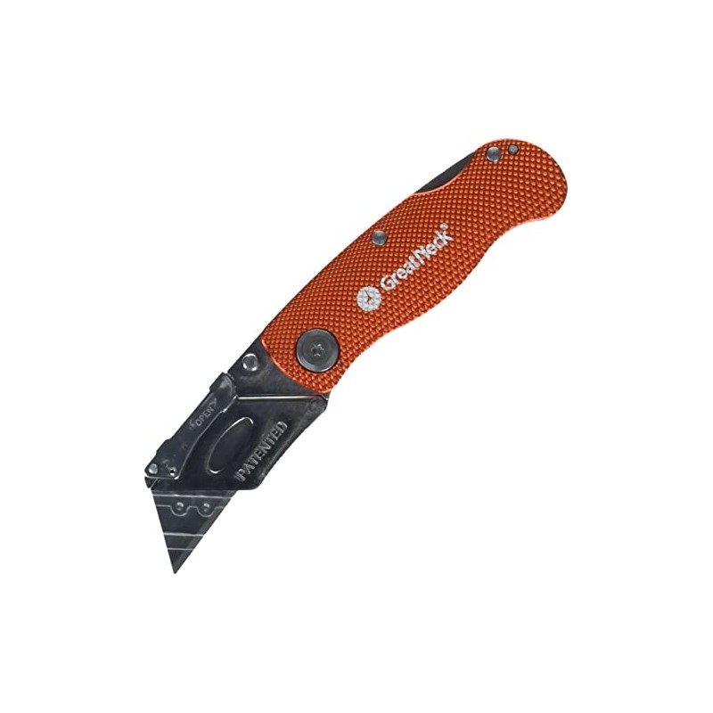 LOCKBACK UTILITY KNIFE-ORANGE