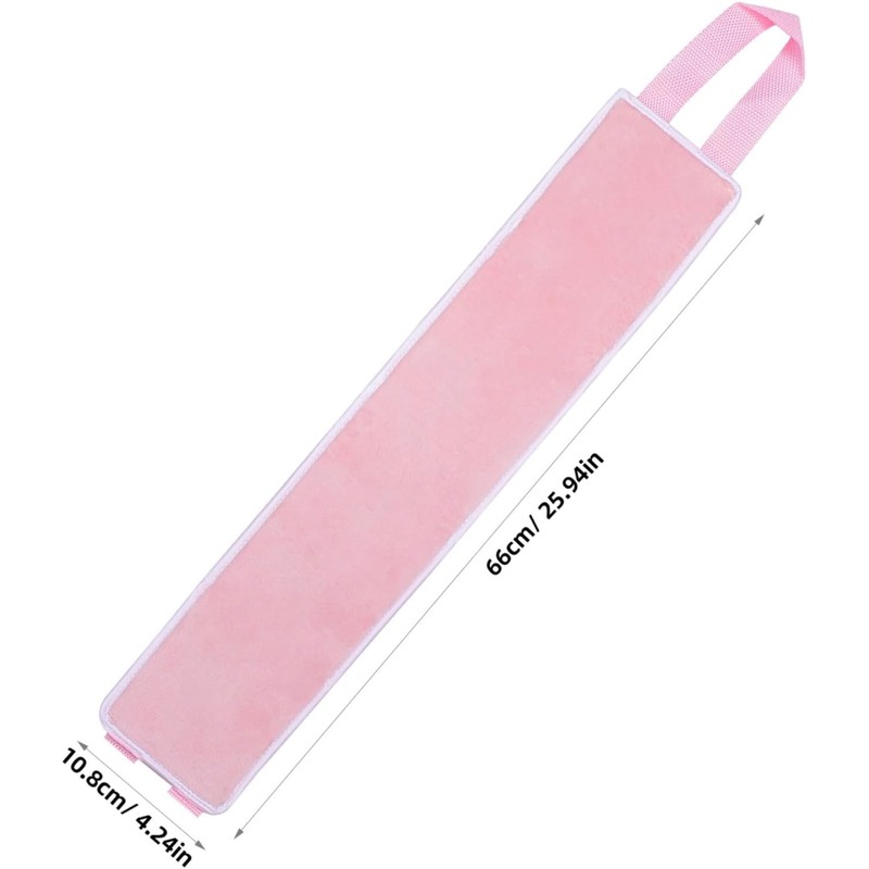 Aplicador de Bronceado Espalda Banda de Loción de Superfibra Rosa
