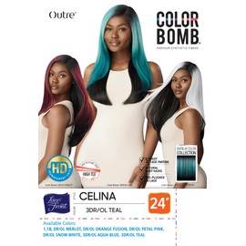 Outre Lace Front Wig - Color Bomb - Celina (JET BLACK 1)