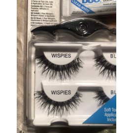 ARDELL Deluxe Pack Wispies 2pk Glue Lash Set