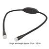 Neck Reading LED Lamp 3 Gear Brightness Bendable Silicone ABS