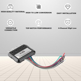 Giveet Digital to Analog Audio Converter,Durable Wear-Resistant 4K HDMI Audio Extractor Splitter,4-Channel High Low Frequency Audio,for Chromecast Fire Stick