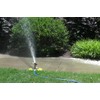 Dramm 15086 Circular Base Impulse Sprinkler with a Heavy-Duty Metal