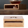 Teapot Warmer Household Bamboo Teapot Heating Base Holder Office Teaware