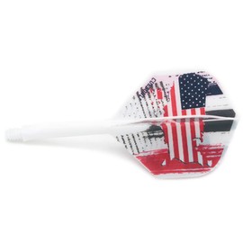 CUESOUL AK5 Integrated Dart Shaft Dart Flights Standard Shape 28mm-American Flag Design