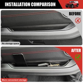 Utiiy Grab Bar Tray Fit for 2024+ Jeep Wrangler JL/4XE Jeep Gladiator JT Accessories, Storage Tray Organizer Grab Handle Box Passenger Side GrabTray for Jeep Wrangler Gladiator 2024(2024+)