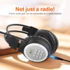 UMUTOO AM FM Radio Headphones, Personal Portable Radio Headset am/fm