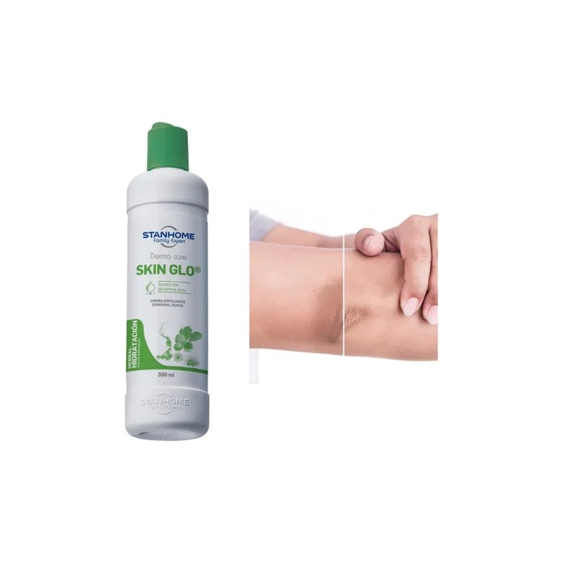 Crema Corporal Exfoliante Skin Glo Stanhome Codos Rodillas