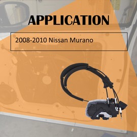 Bicos 80501-1AA1A Front Left Power Door Lock Actuator Latch Assembly Fits for Murano Replaces 805011AA1A 937-254