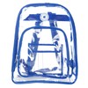 K-Cliffs Clear Backpack Heavy Duty See Through Student Bookbag Large