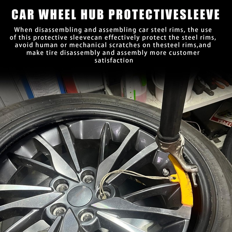 Piburth Car Tire Changing Rim Protector, 5 Pcs Wheel Changing