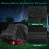 ADODIECA Zero Turn Mower Cover, Heavy Duty 420D Polyester Oxford