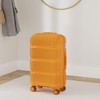 Kono Carry On Luggage Hard Shell Travel Trolley 4 Spinner