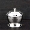 Stainless Steel Shaving Bowl with Lid Store Your Water or