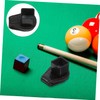 SAFIGLE Ergonomic Leather Chalk Holder for Pool Cues Durable Billiard