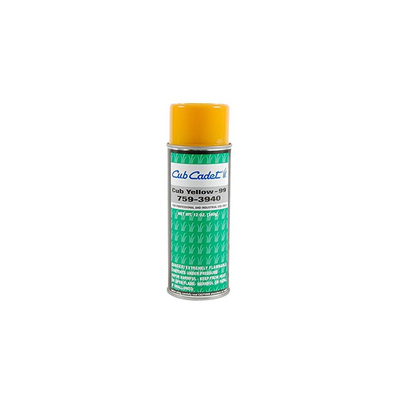 MTD 759-3940 Cub Yellow 99 Spray Paint 12oz Can for