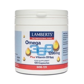 Lamberts Omega 3 6 9 1200mg 120 Capsules