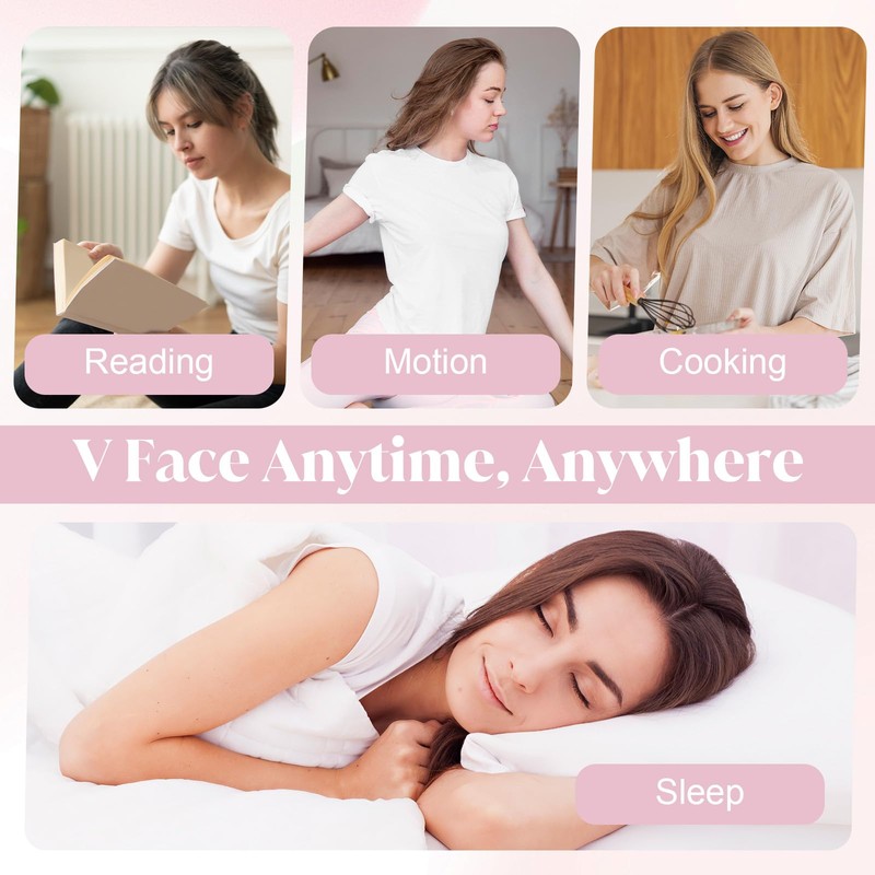 Hpmjz Chin Strap for Sleeping V Line Lifting Mask Reusable