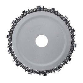 Yakamoz Chainsaw Disc, 5 Inch Angle Grinder Disc Chain Plate Arbor Wood Carving Disc Chainsaw Cutter Tool for 125mm Angle Grinder 丨14 Teeth 7/8 Inch