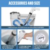 Electric Toilet Plunger,Unclog In One Shot,Remover For Bathroom,Kitchen Pipes Clog,High