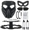 Outdoor Game Masks Full Face Paintball Mask with Clear Eye