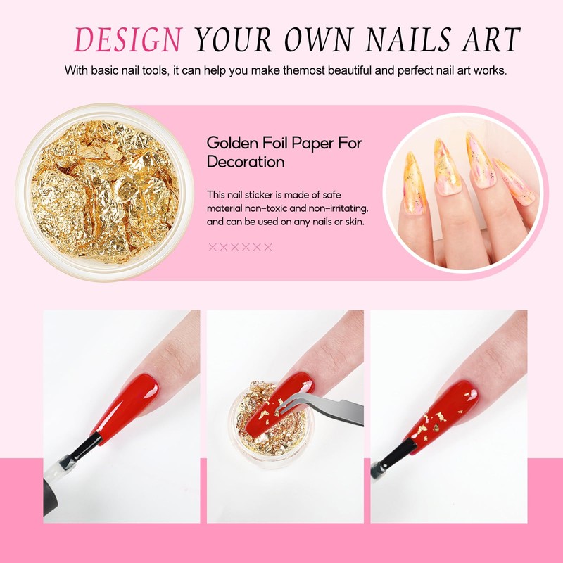 Peacecolor Acrylic Nail Kit for Beginners with Everything ,Professional Nail