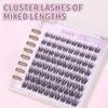 Lash Clusters 80 Pcs Cluster Lashes Natural Look DIY Eyelash