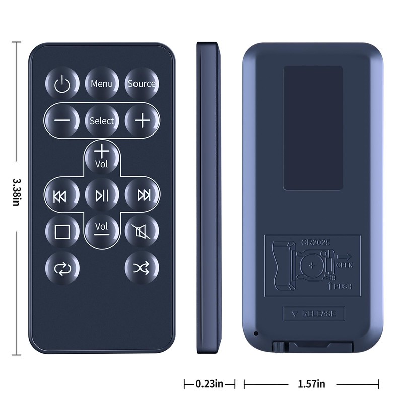 Remote Control for Pure Chronos CD Series 2