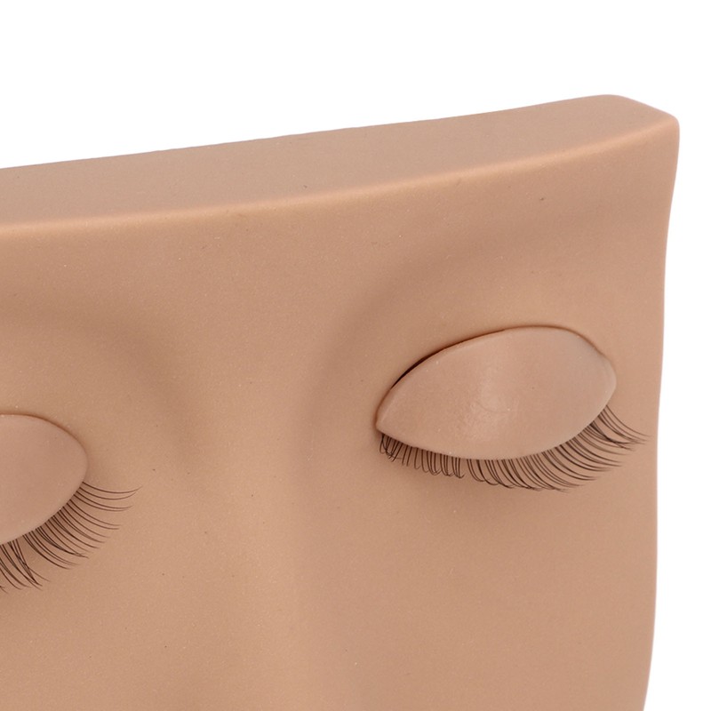 Lash Mannequin Head Removable Silicone Replacement Eyelash Mannequin Head for