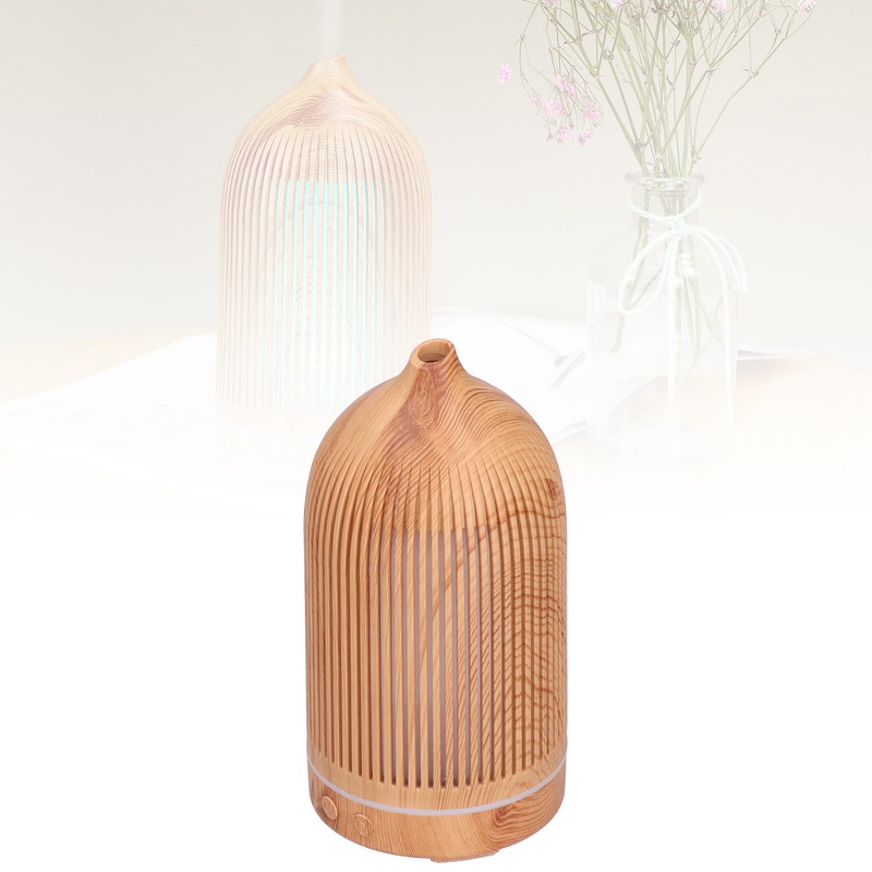 200ml Mini Hollow Humidifier with Night Light USB Powered Aroma