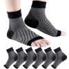 yellowprice Plantar Fasciitis Sock (3 Pairs) for Men and Women,