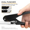 MyLifeUNIT Badge Hole Punch, Slot Puncher for Id Card, PVC