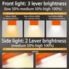Gladwork Neck Light,Book Lights for Reading at Night,3 Modes 4