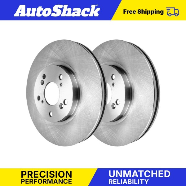 Auto Shack Front Brake Rotors Pair 2 for 2008-2010 Honda